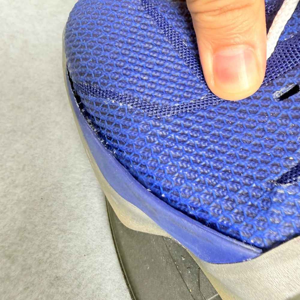 Nike LeBron 12 What If Deep Royal Blue Metallic Silver 684593-410 Mens 8.5 - Picture 5 of 7